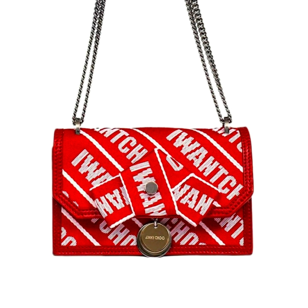Jimmy Choo "I want choo" crossbody/shoulder bag
